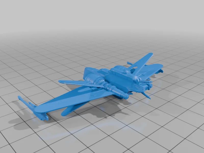 3D модель Модель ARC-170 для X-Wing Miniatures - фото 2