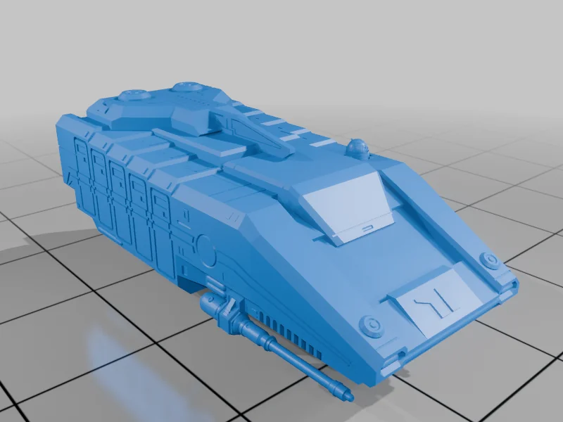 3D модель Модель Starspeeder 3000 для X-Wing - фото 2