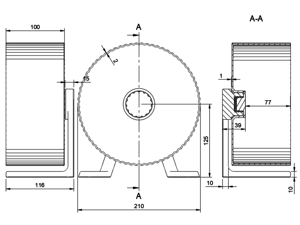 3D модель 3D-модель: Колесо для хом'яка - фото 10
