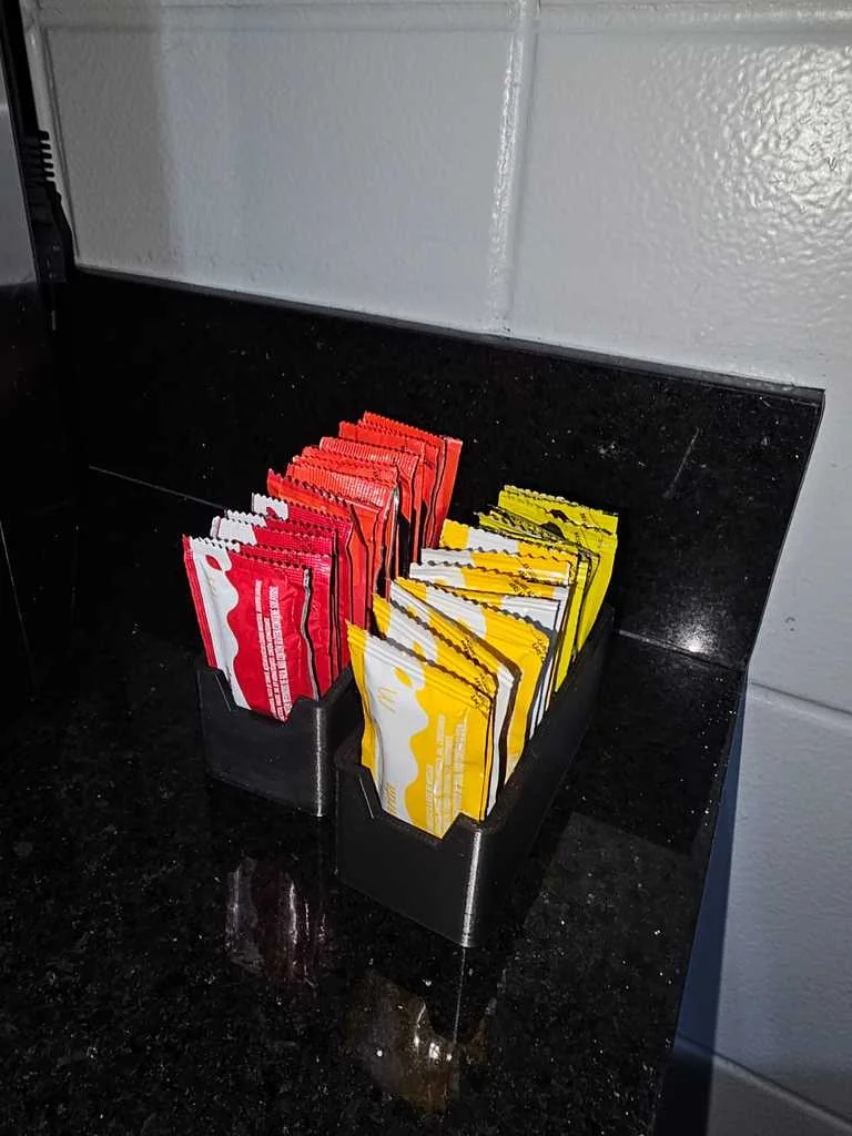 3D модель Тримач для пакетиків кетчупу - фото 1