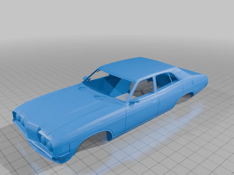 3D модель 1973 Ford ZF Fairlane 1/25 модель - фото 1