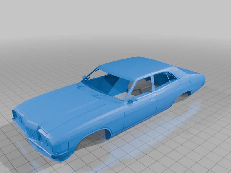 3D модель Модель 1/25 1974 Ford P5 LTD - фото 1