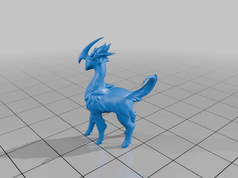 3D модель 3D-модель Thrumbo из Rimworld - фото 3