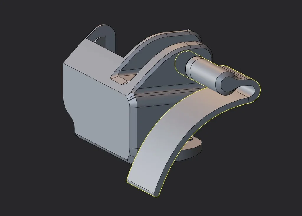 3D модель Kobra X Purge (Poop) Deflector7 с контейнером - фото 6