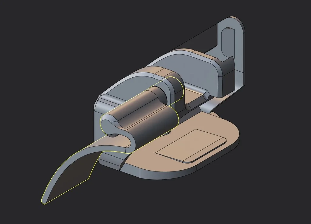 3D модель Kobra X Purge (Poop) Deflector7 с контейнером - фото 7