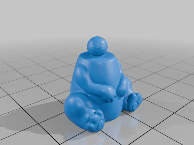 3D модель 3D Модель LPS Хом'ячка з Яблуком - фото 4