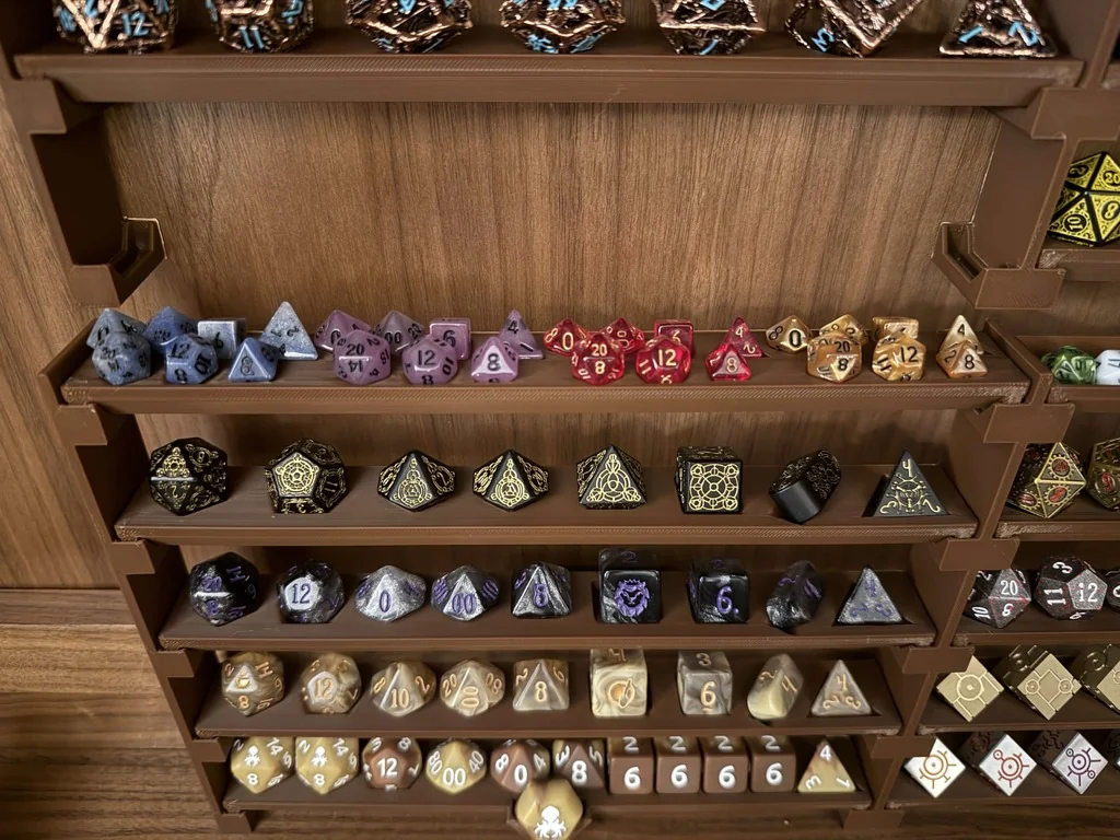 Дополнительные полки для модульной витрины для кубиков