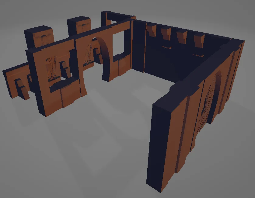 3D модель Офис Каи на Бажоре - Star Trek DS9 - фото 2