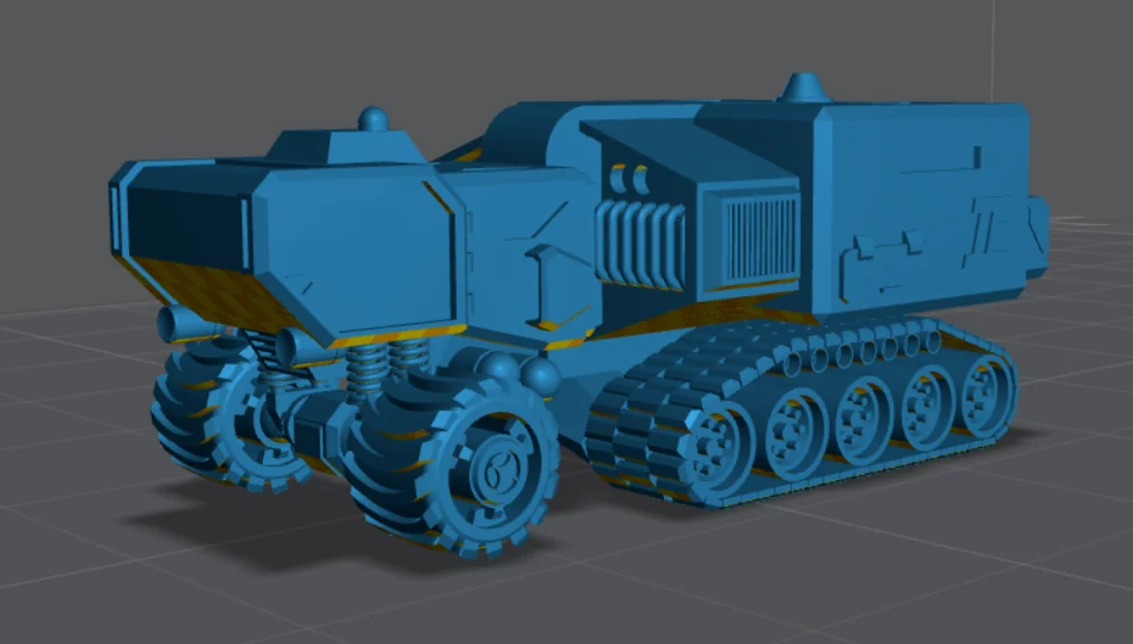 3D модель Транспортное средство Исследовательской команды Интерстеллар - фото 1