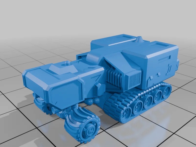 3D модель Транспортное средство Исследовательской команды Интерстеллар - фото 2