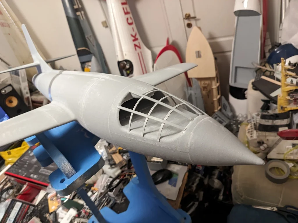 3D модель Модель носа Kyle RC Berll X-1 - фото 2