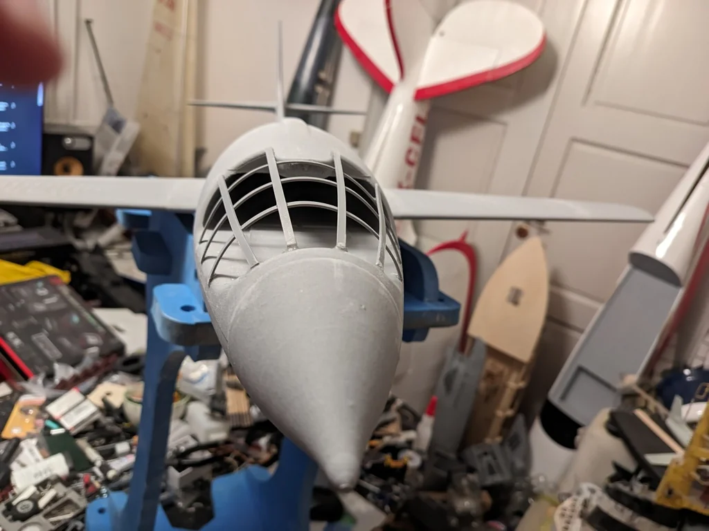 3D модель Модель носа Kyle RC Berll X-1 - фото 3