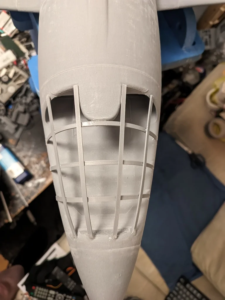 3D модель Модель носа Kyle RC Berll X-1 - фото 4