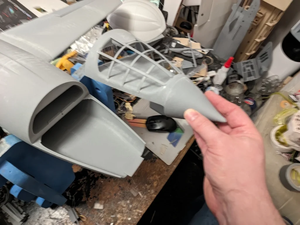 3D модель Модель носа Kyle RC Berll X-1 - фото 5