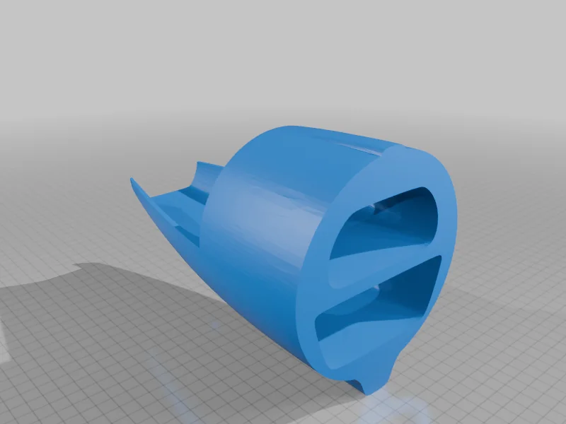 3D модель Модель носа Kyle RC Berll X-1 - фото 12