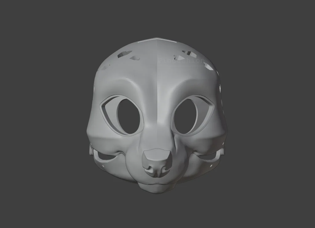 3D модель База фурсюта волка/собаки - фото 1