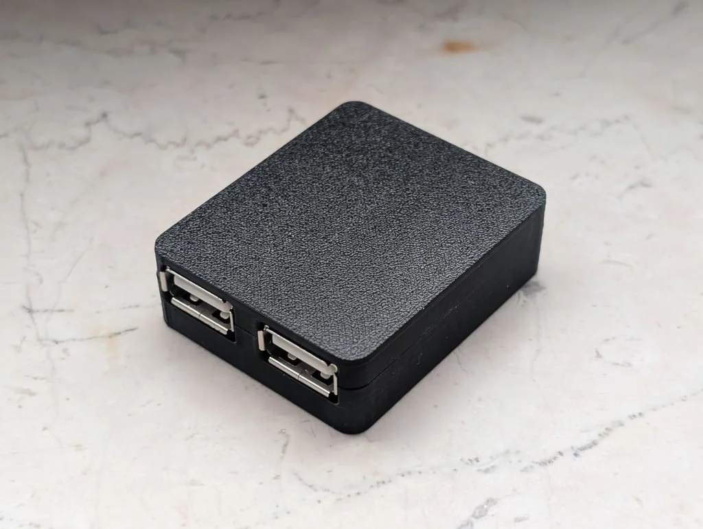 3D модель USB Power Delivery 5V Сплиттер - фото 3