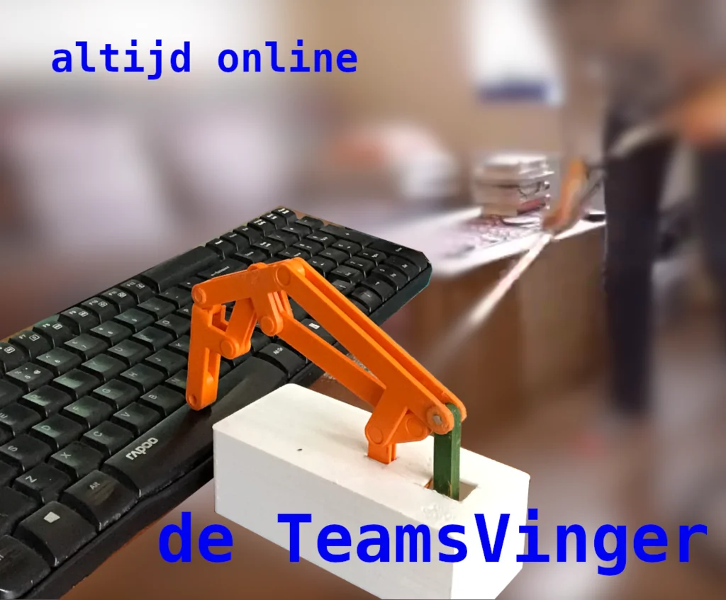 3D модель Модель Teams Finger для удаленной работы - фото 1