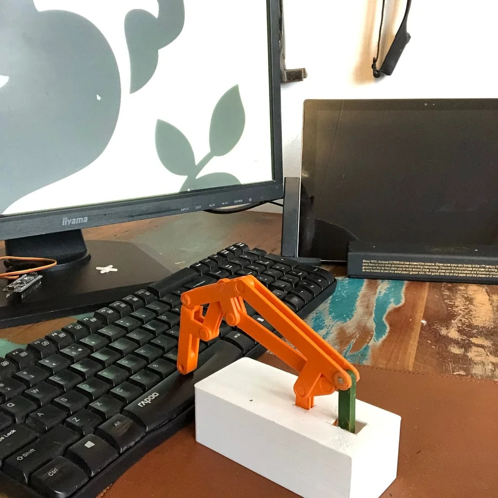 3D модель Модель Teams Finger для удаленной работы - фото 3