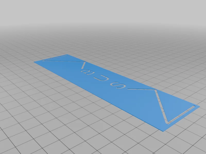 3D модель Шаблоны для дорожной разметки в масштабе 1:87 - фото 22