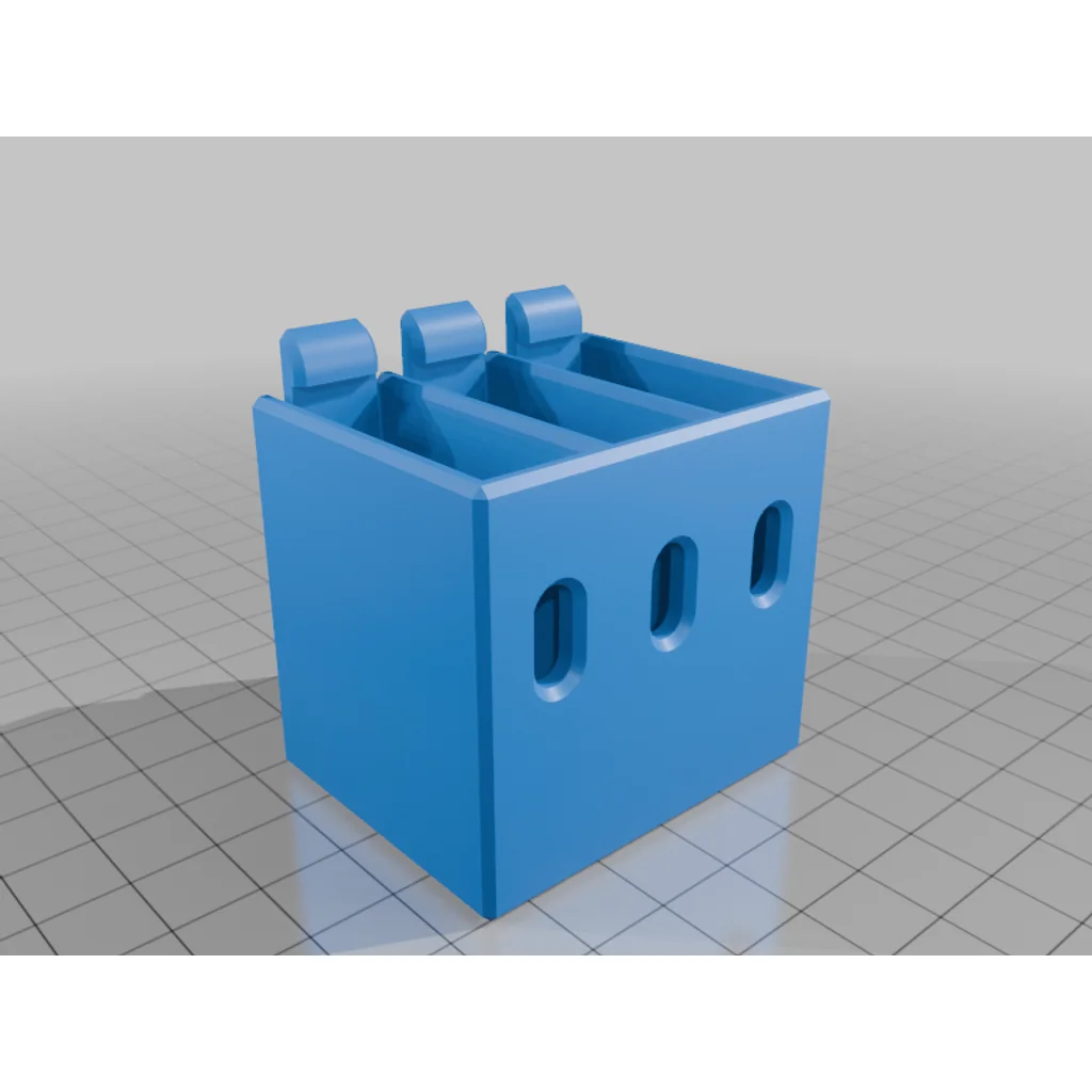 3D модель Корпус для аккумуляторов DJI Osmo Action - фото 3