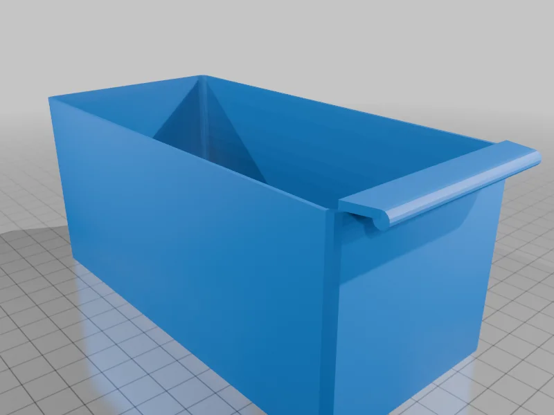 3D модель Настраиваемые ящики для хранения - фото 3