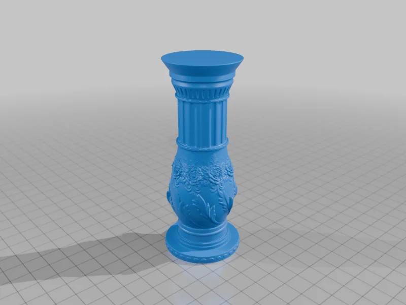 3D модель Модульный набор колонн Vol. 1 – 9 архитектурных колонн - фото 5