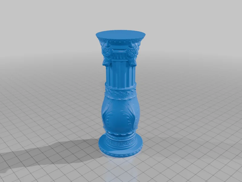 3D модель Модульный набор колонн Vol. 1 – 9 архитектурных колонн - фото 9