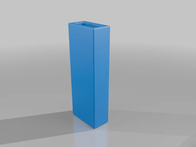 3D модель Безопасная бритва для бровей и усов - фото 4