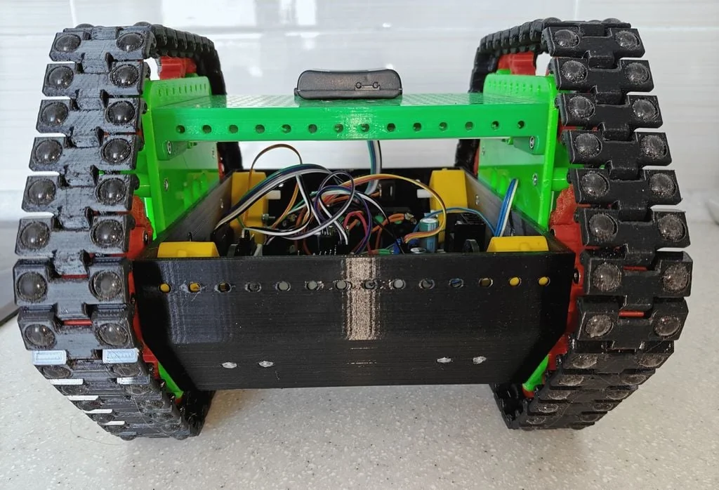 3D модель Модель самоходной гусеничной платформы - фото 3