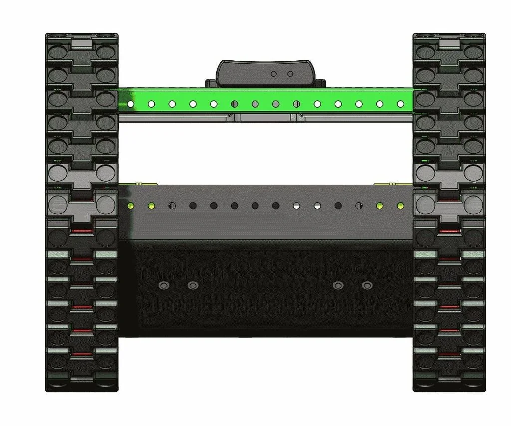 3D модель Модель самоходной гусеничной платформы - фото 10