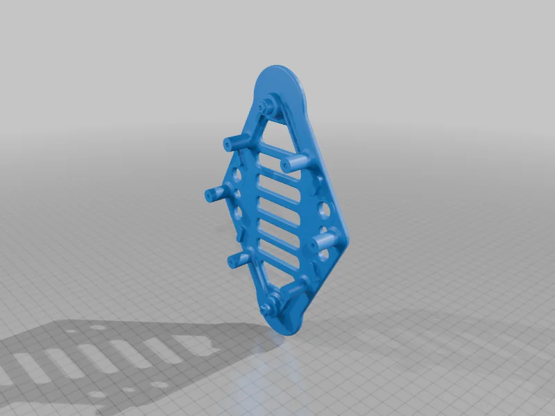 3D модель Модель самоходной гусеничной платформы - фото 20