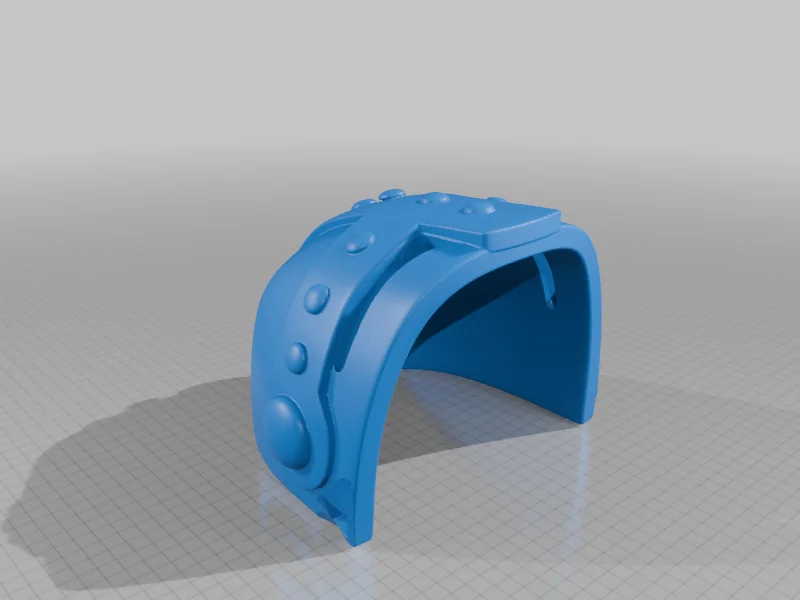 3D модель Шлем Анжевумон для косплея из Digimon - фото 5