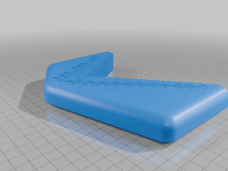 3D модель Модель для настройки дисковой пилы (до 3 дюймов) - фото 4