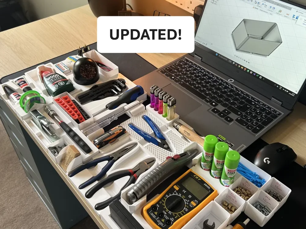 3D модель Библиотека моделей Gridfinity - фото 1