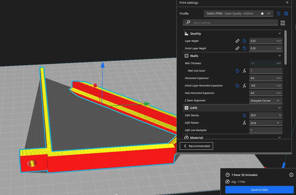 3D модель Держатель для катушек ниток - фото 3