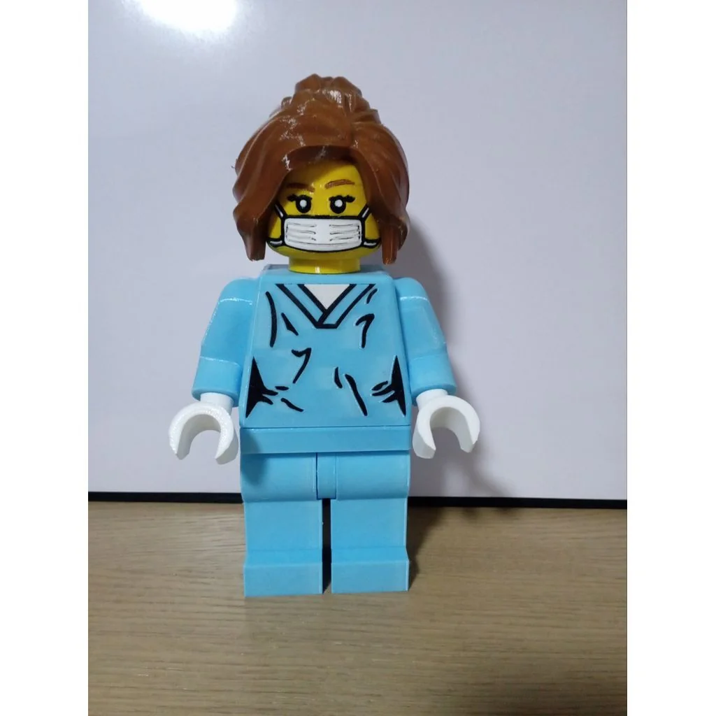 3D модель Минифигура Хирурга гигантского масштаба - фото 5