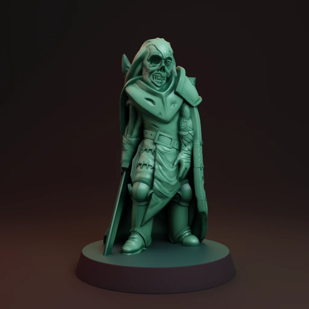 3D модель Миниатюра Wight для FDM печати без поддержки - фото 3