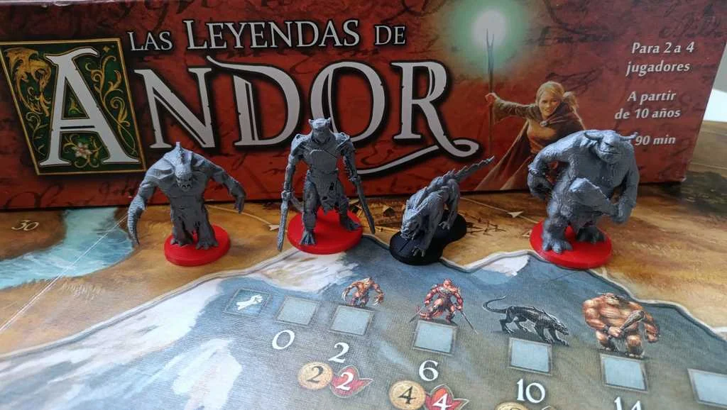 3D модель Набор монстров для Legends of Andor - фото 1