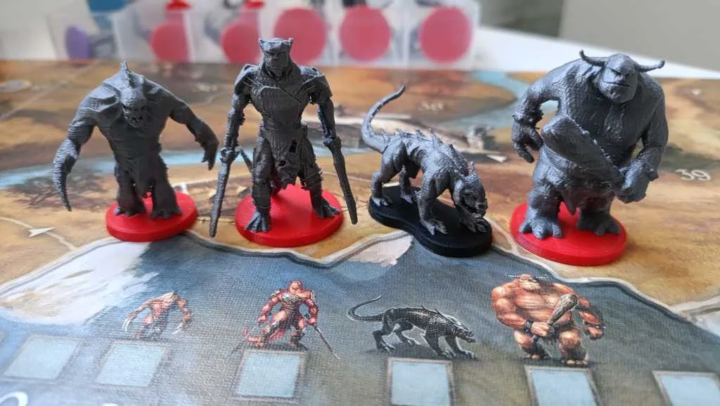 3D модель Набор монстров для Legends of Andor - фото 2