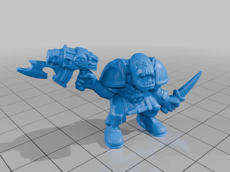 3D модель Модель Retroactive Continuity - фото 9