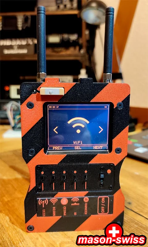 3D модель Корпус для CYD с NM-RF-Hat от NMTech STL