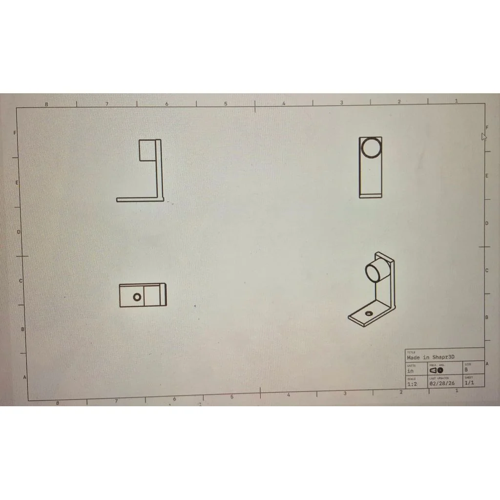3D модель Держатель для бумажных полотенец - фото 2