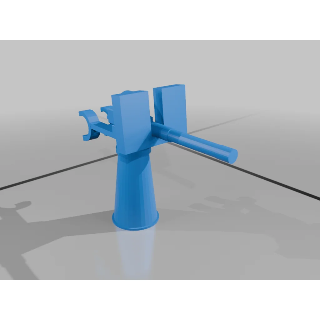 3D модель 20-мм орудия Oerlikon Королевского флота (Вторая мировая война) - фото 4
