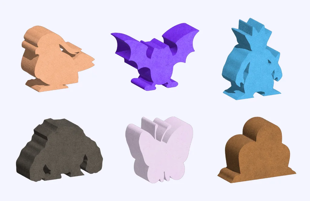 3D модель Pokemeeples - Игровые Микромодели - фото 1