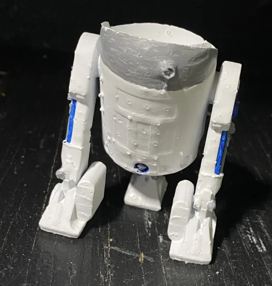 3D модель Подставка для Tamagotchi R2-D2 - фото 3