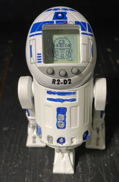 3D модель Подставка для Tamagotchi R2-D2 - фото 5