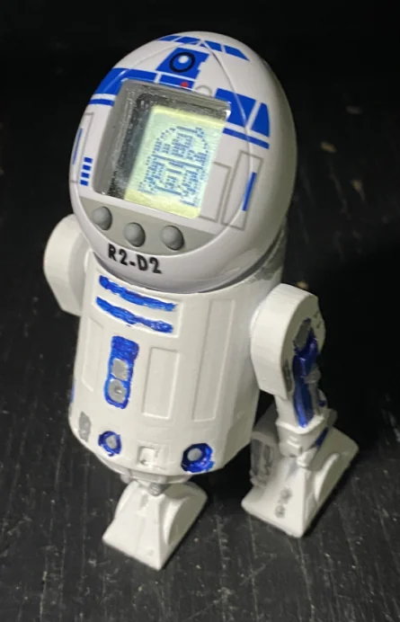 3D модель Подставка для Tamagotchi R2-D2 - фото 6