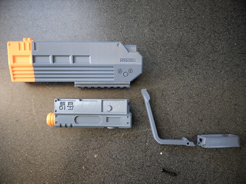 3D модель Комплект пистолета Halo ODST для Dart Zone Pro mk 2 - фото 2