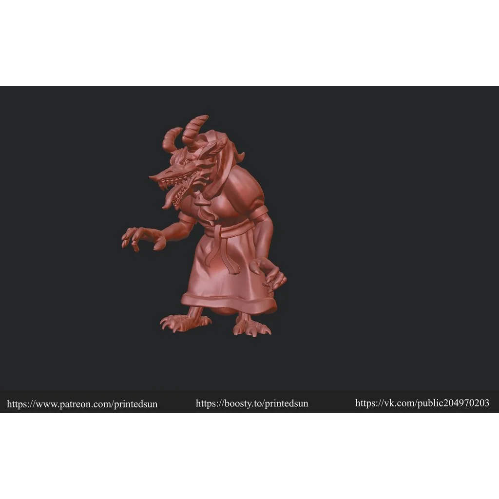 Модель Кикиморы (Славянская ведьма)